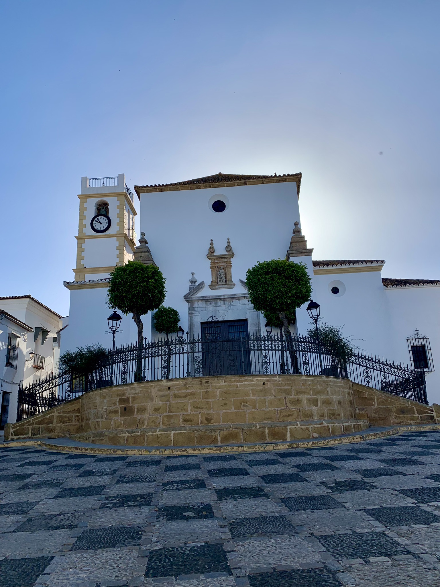 The church of Santa Maria la Coronada in San Roque