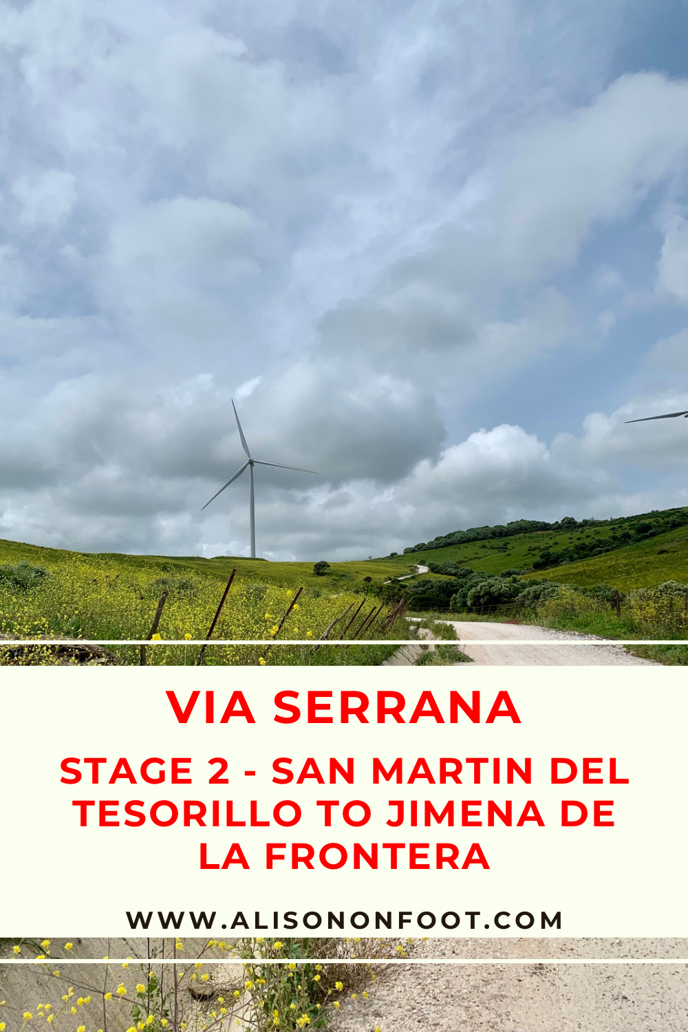 Everything you need to know about walking stage two of the Via Serrana between San Martin del Tesorillo and Jimena de la Frontera